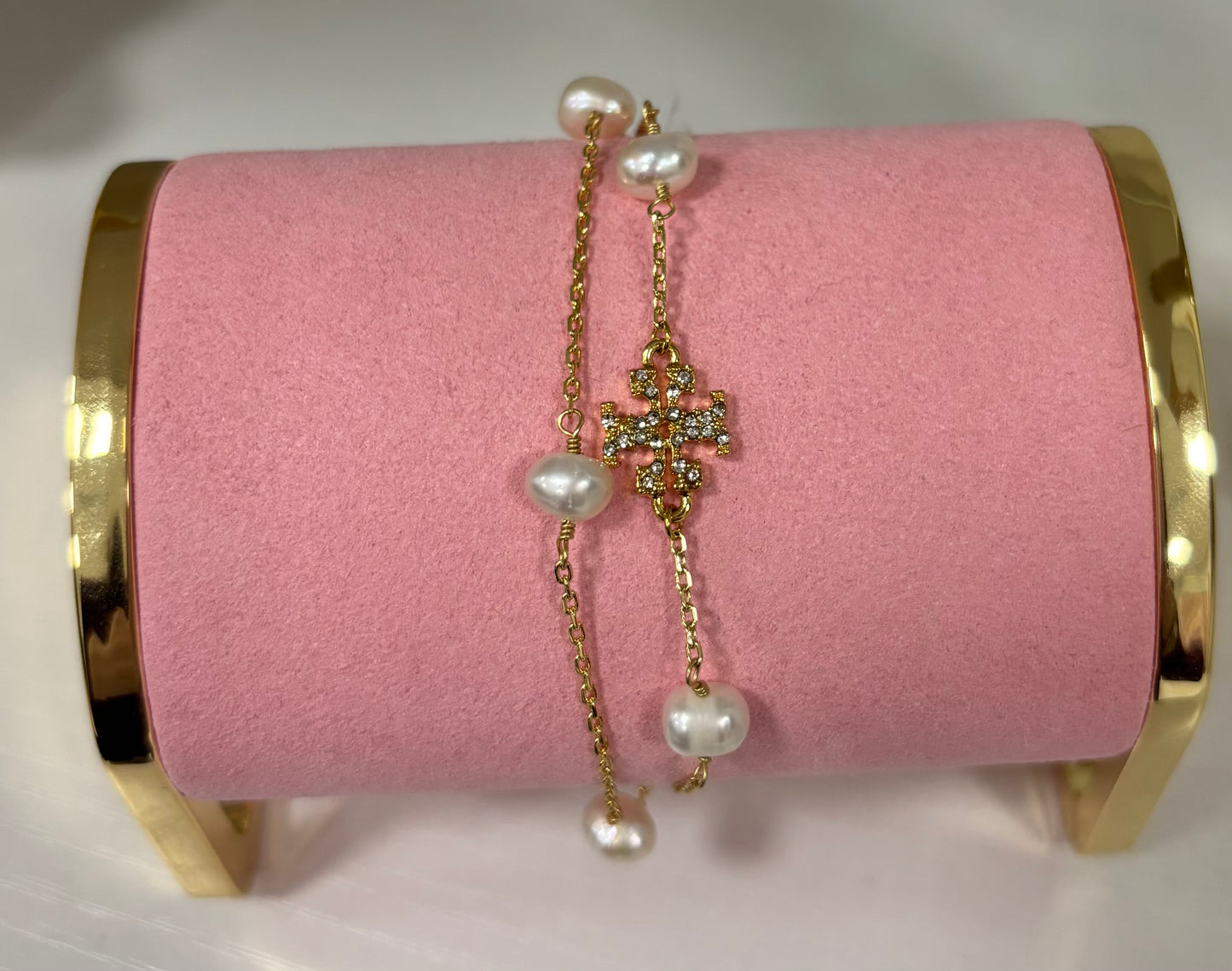 TB Pearl RS bracelet