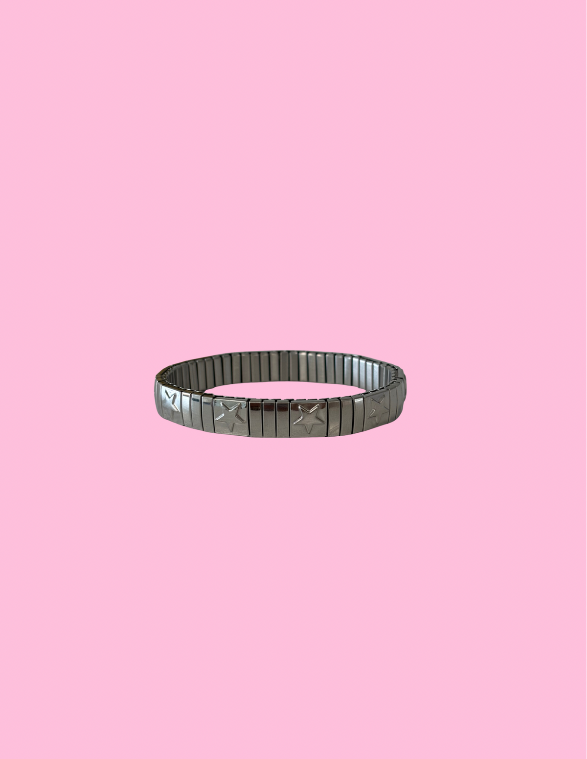 Star silver bracelet