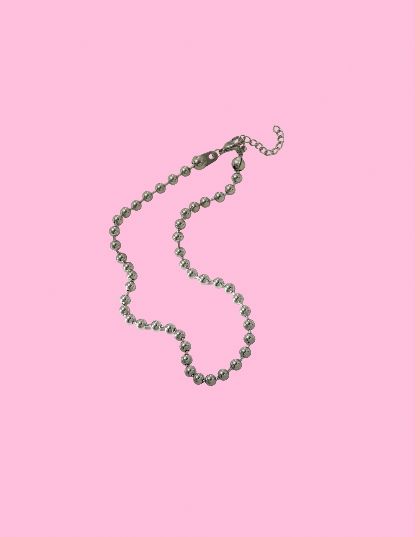 Silver Circle Necklace