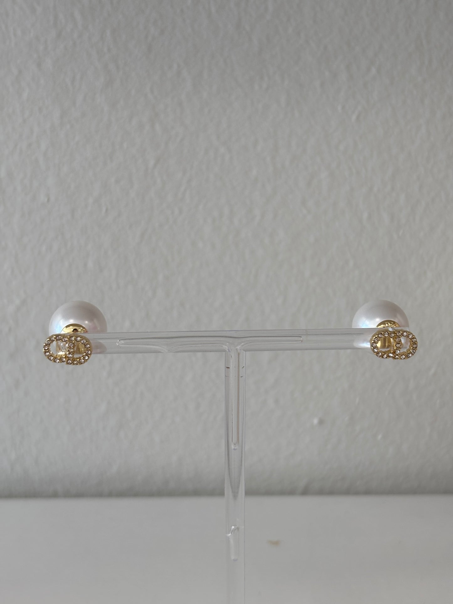 CD Big Pearl Earrings