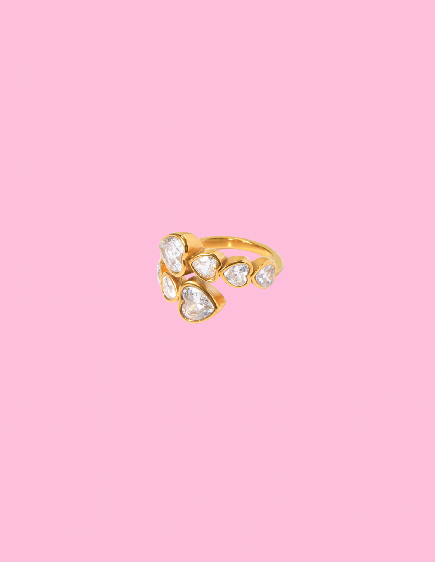 Heart Gold Ring
