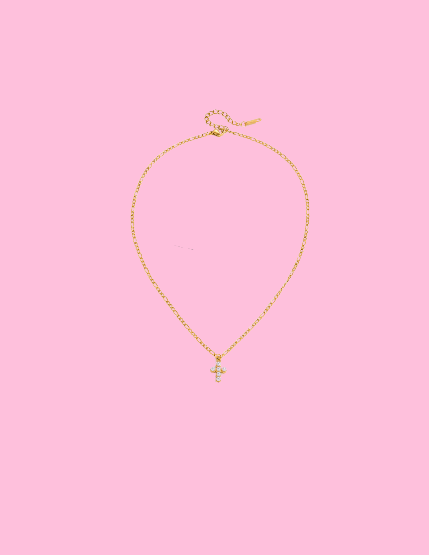 Pearl Cross Necklace