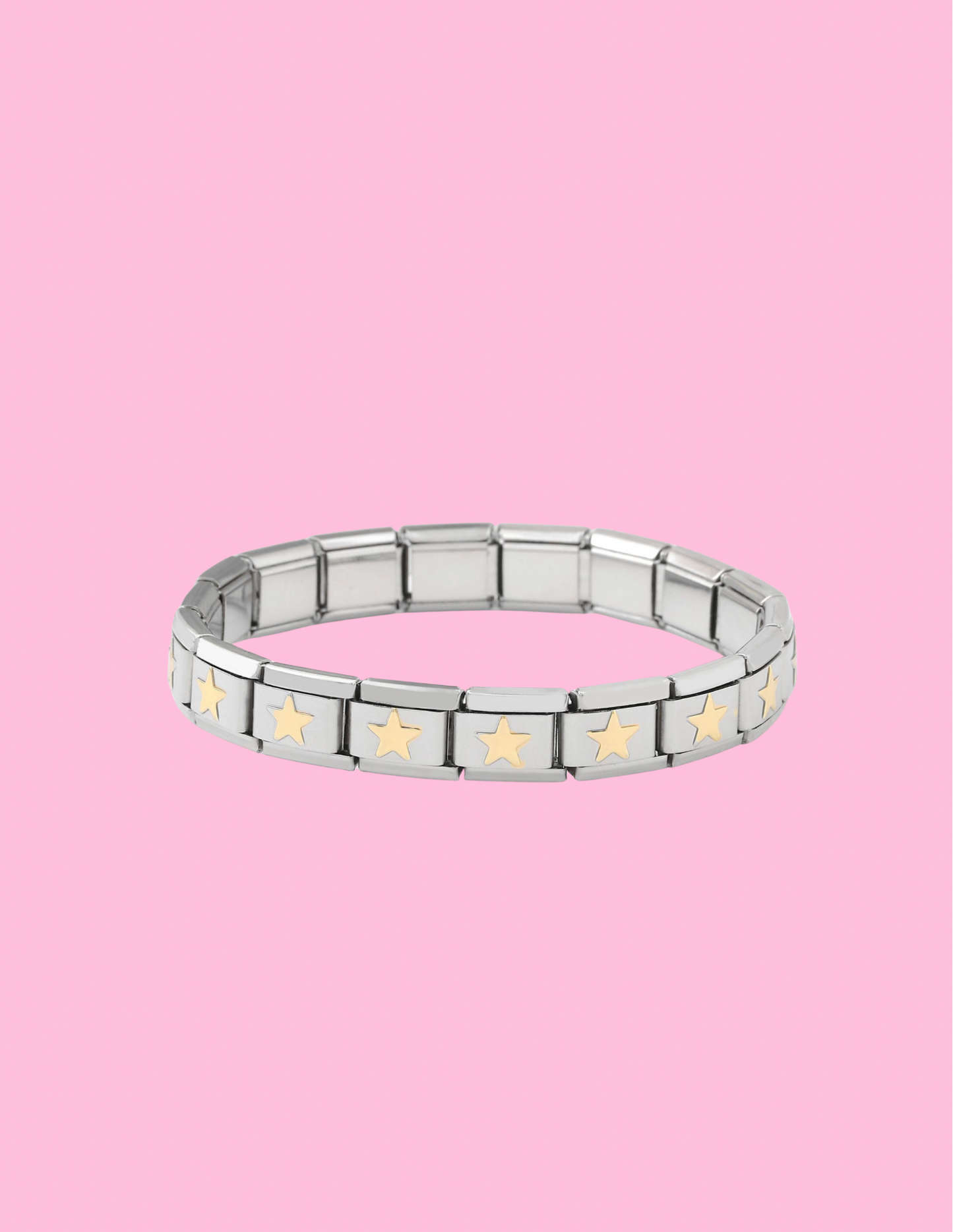 Two-Toned Star Bracelet