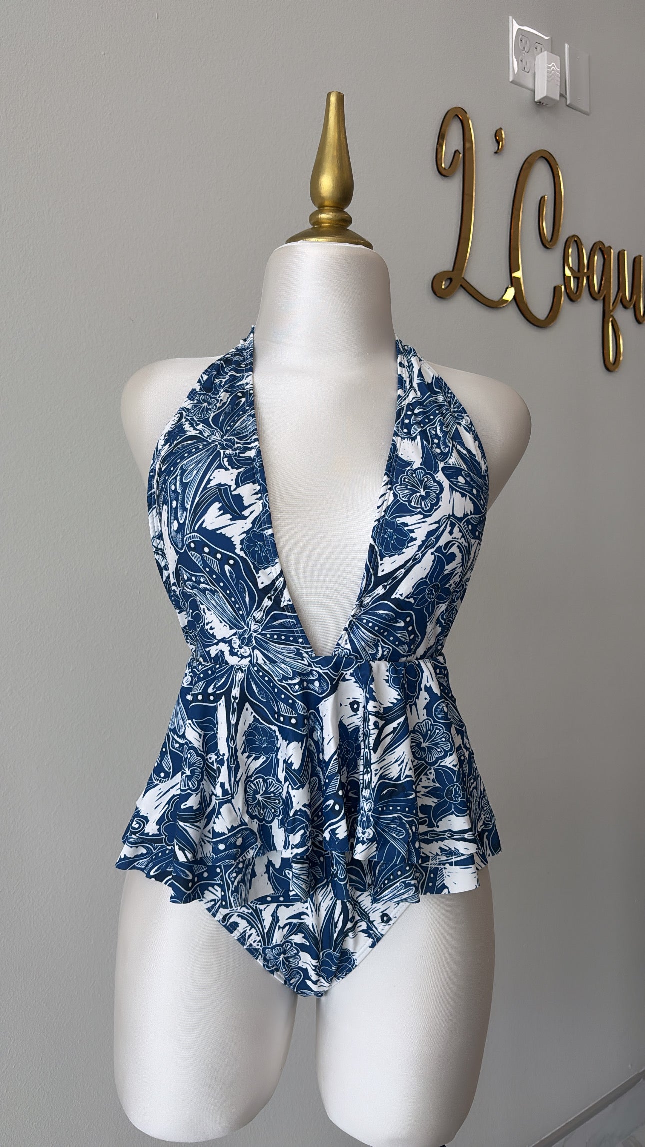 Two piece swimsuit set