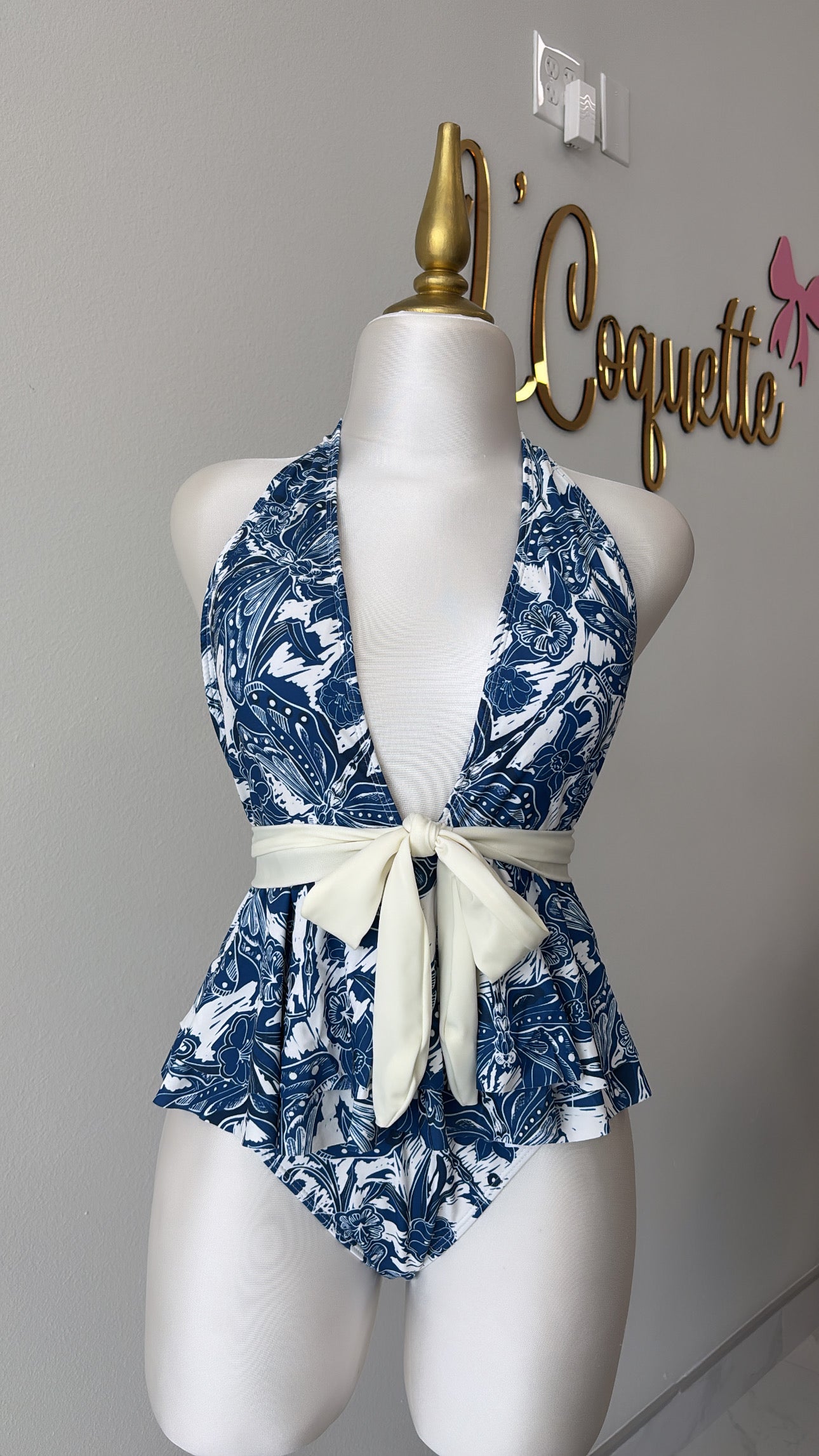 Two piece swimsuit set