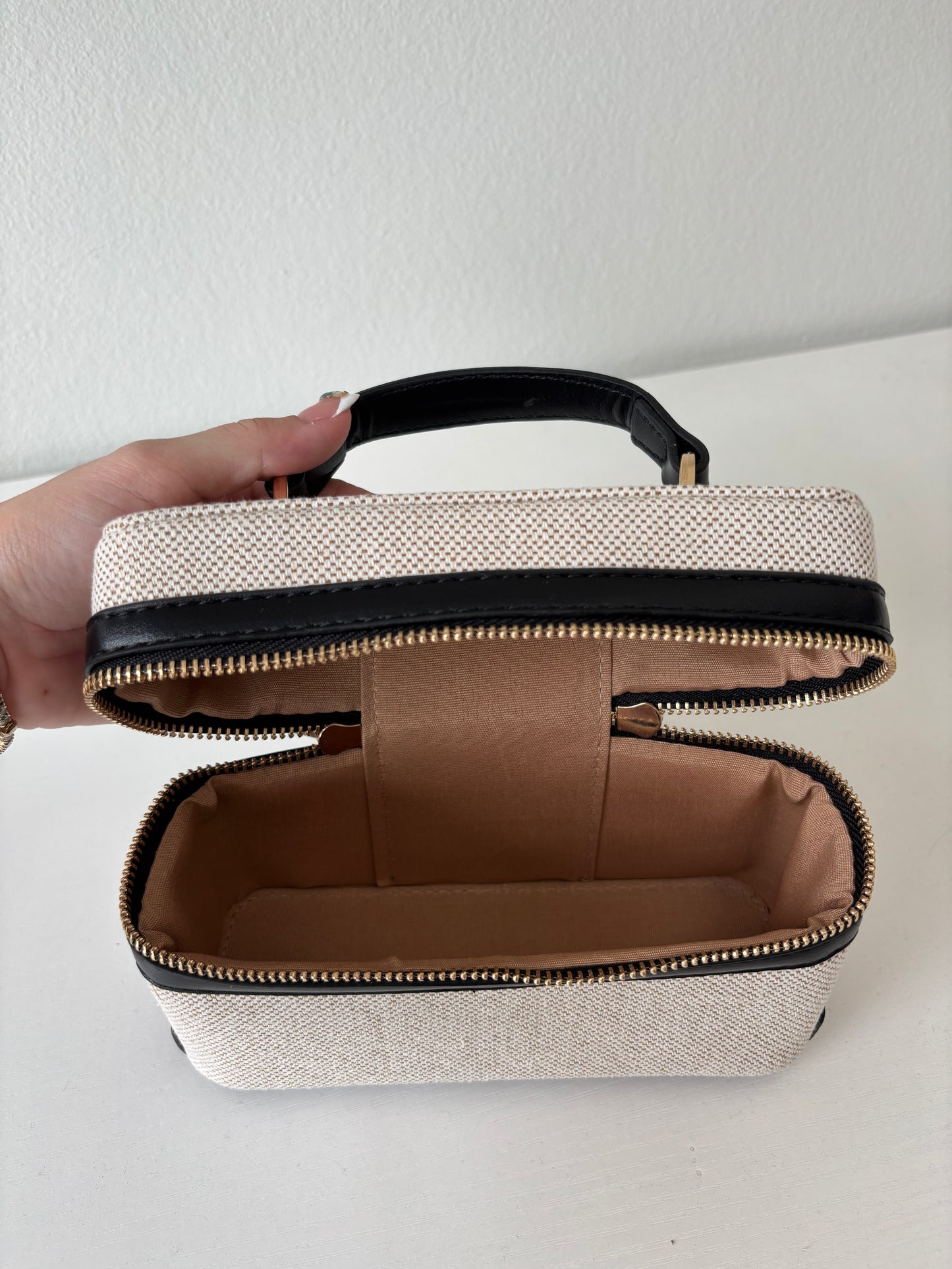 Black mini handbag
