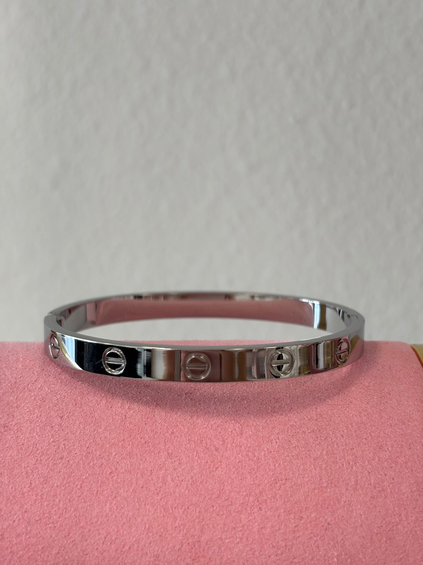 Cartier love bracelet (silver)