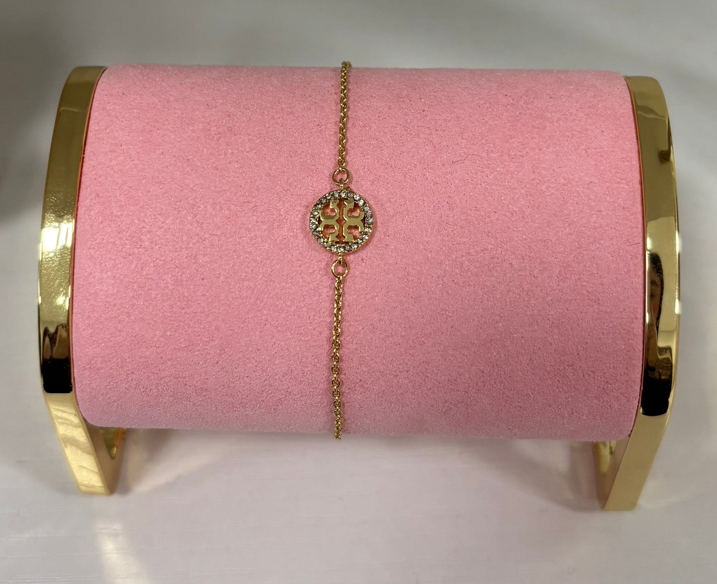 TB circle gold bracelet