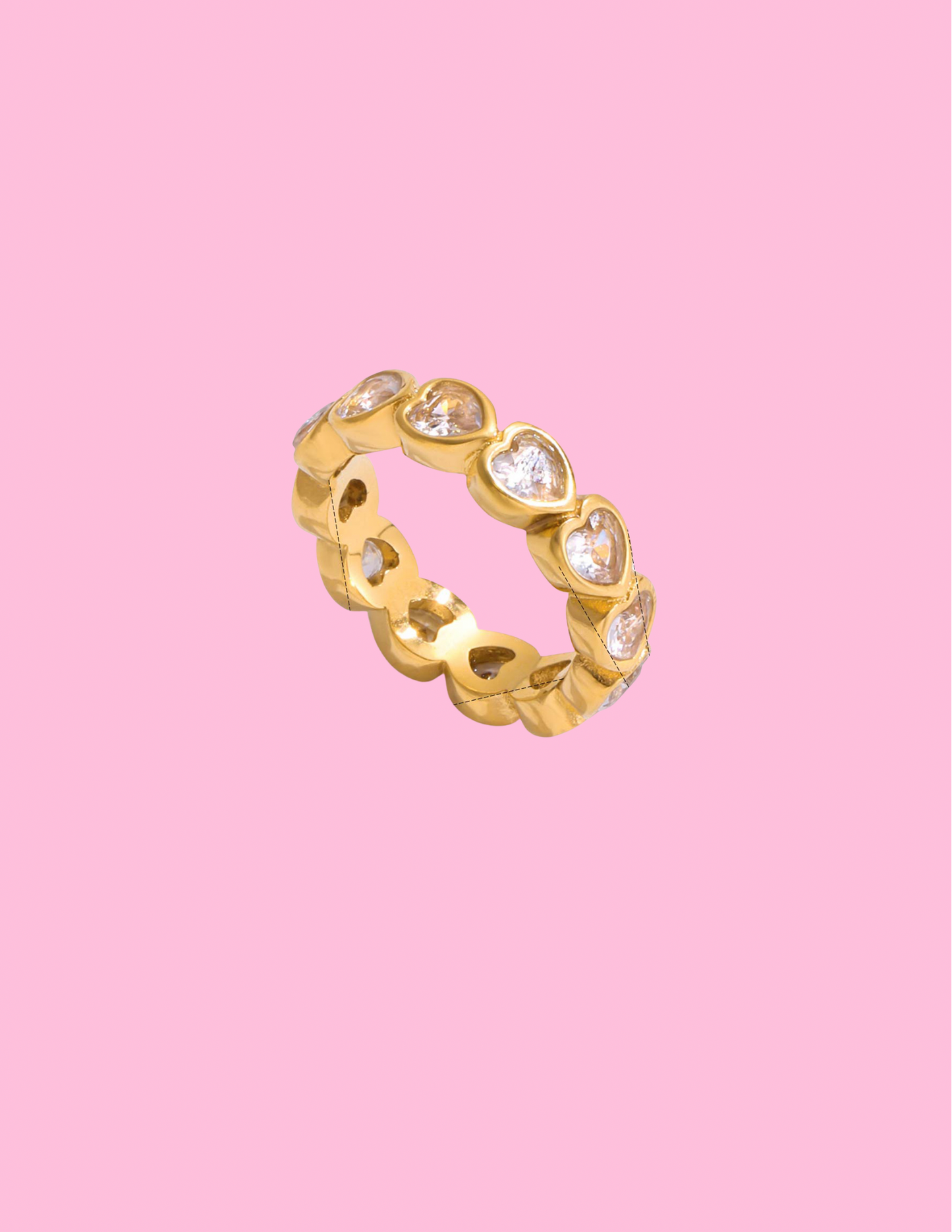 Heart Gold Ring