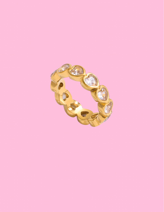 Heart Gold Ring