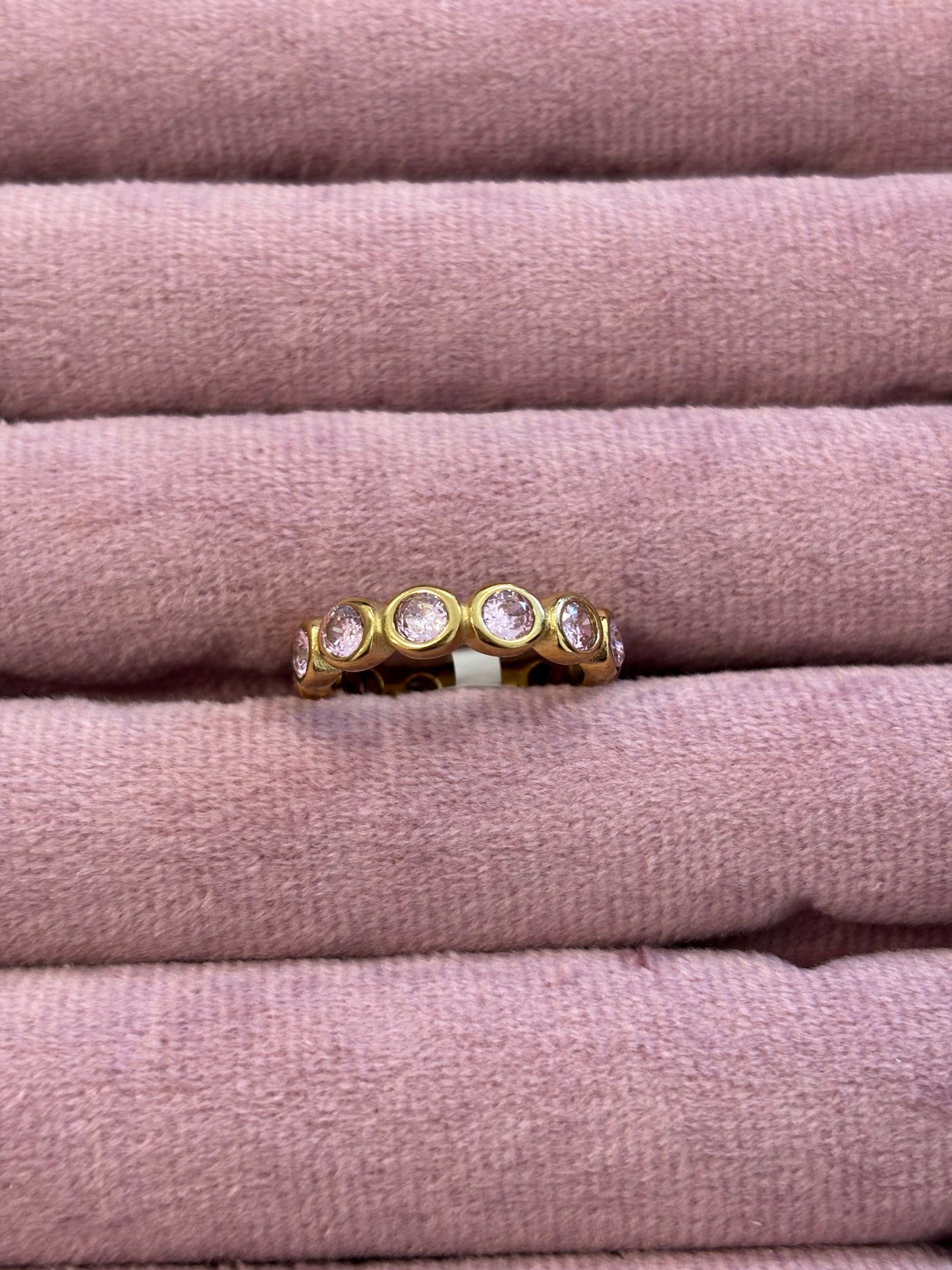 Pink Circle Ring