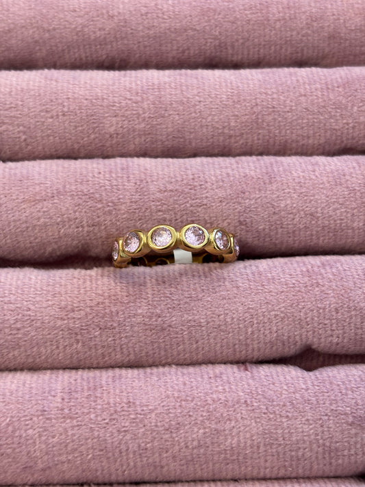 Pink Circle Ring