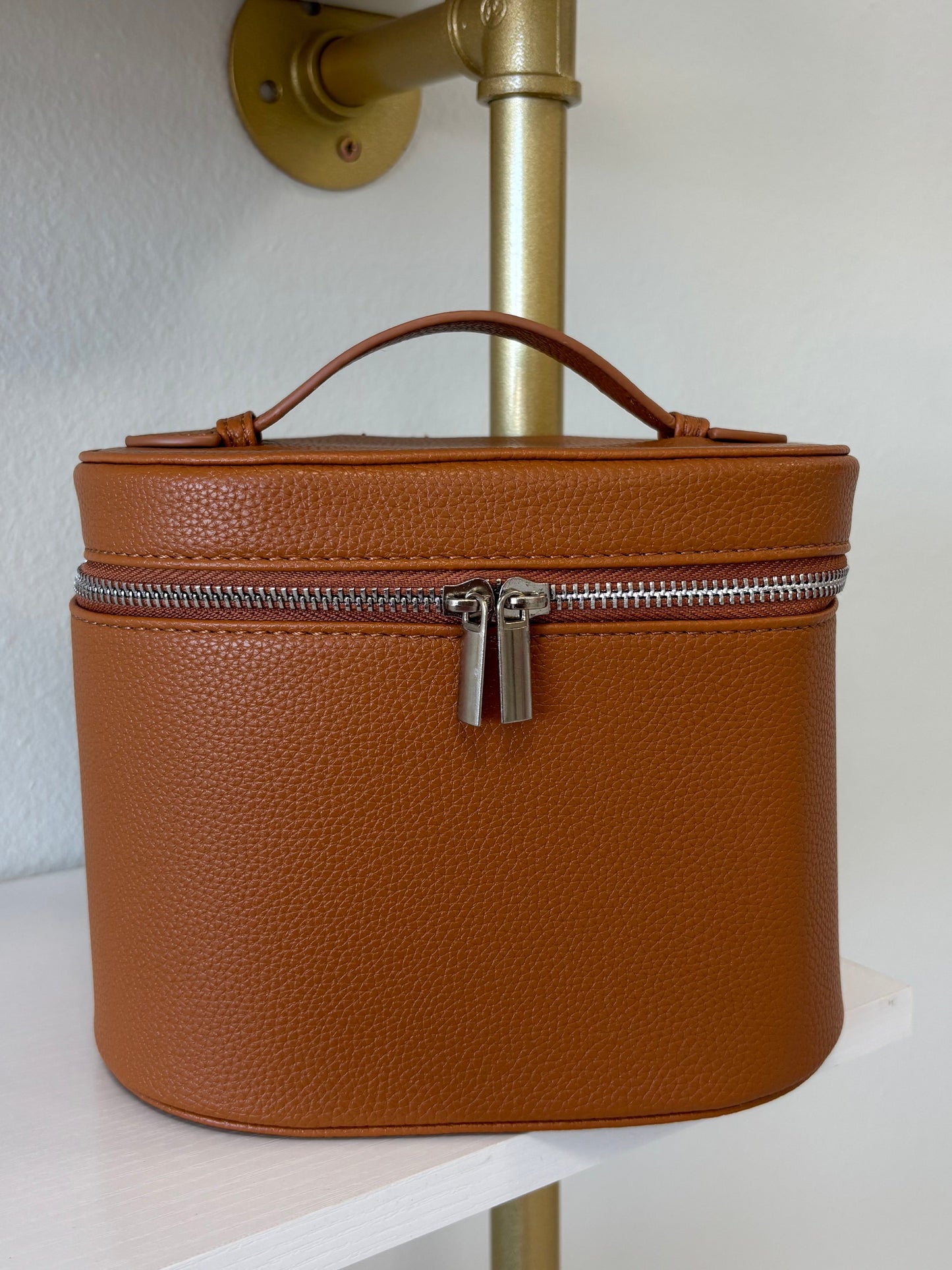 Mocha Vanity Makeup Case