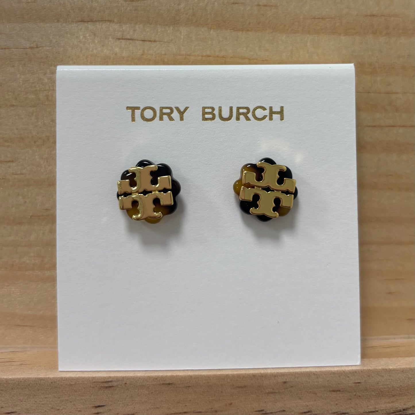 TB leopard earrings