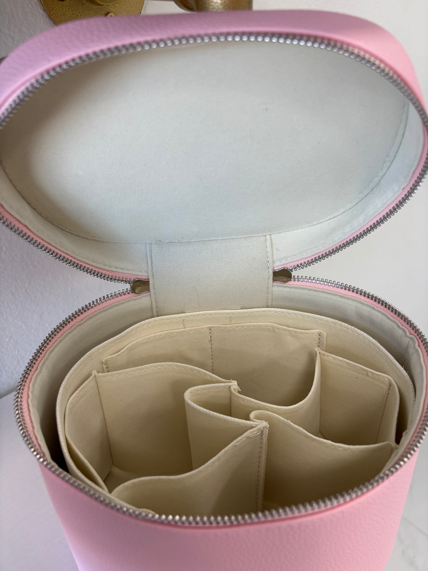 Pink Vanity Makeup Case