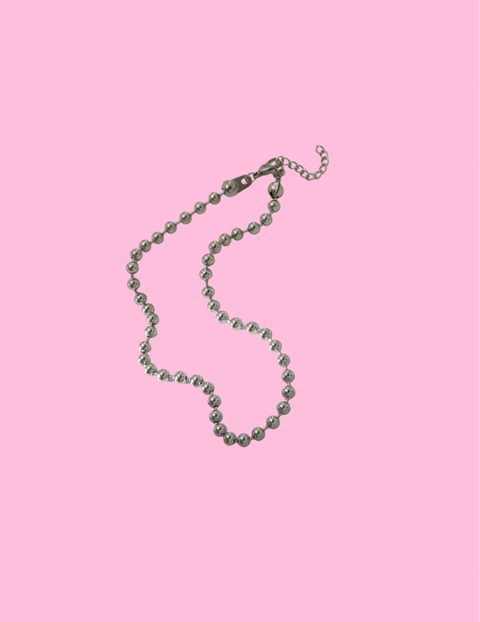 Silver Circle Necklace