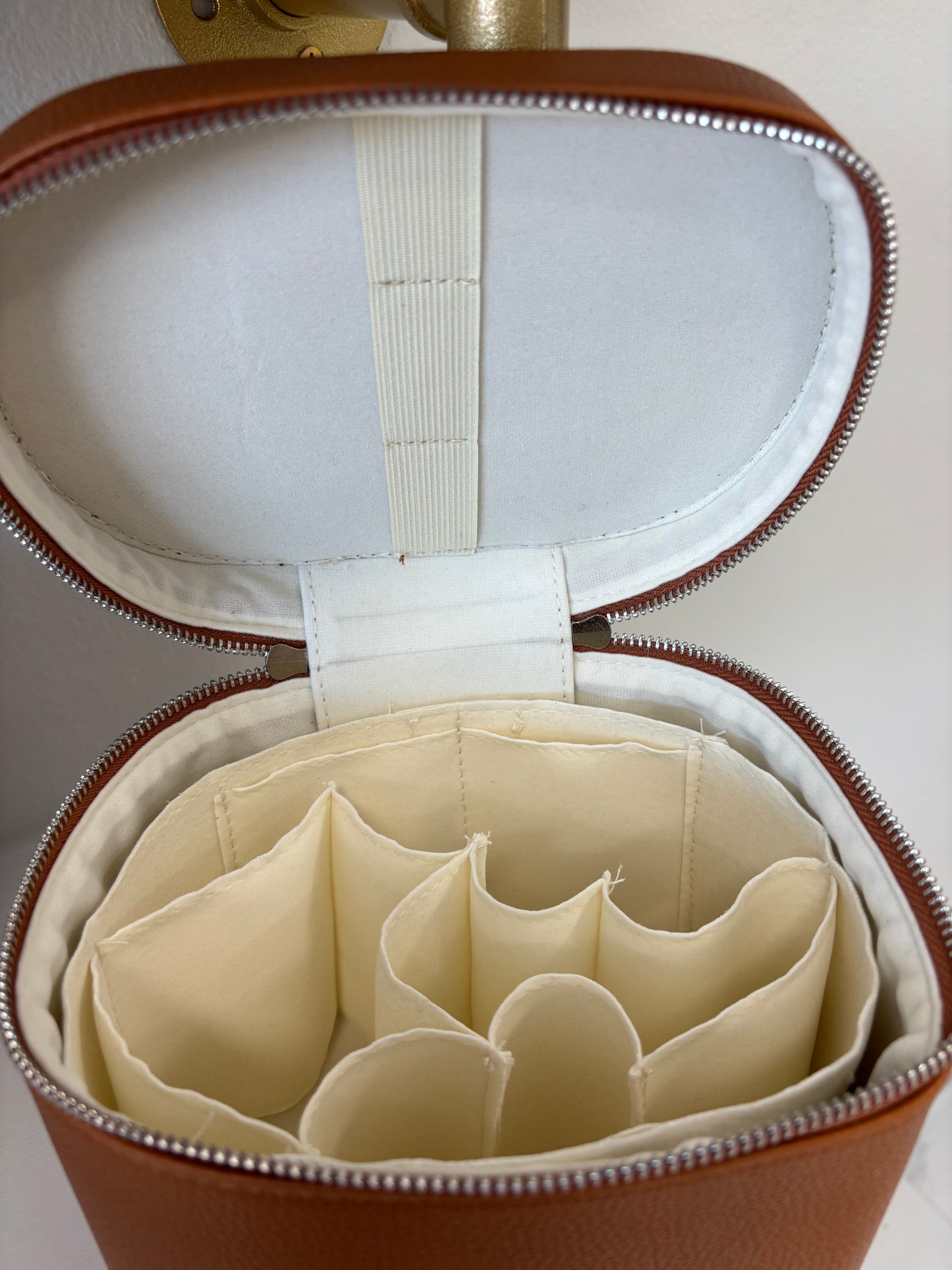Mocha Vanity Makeup Case