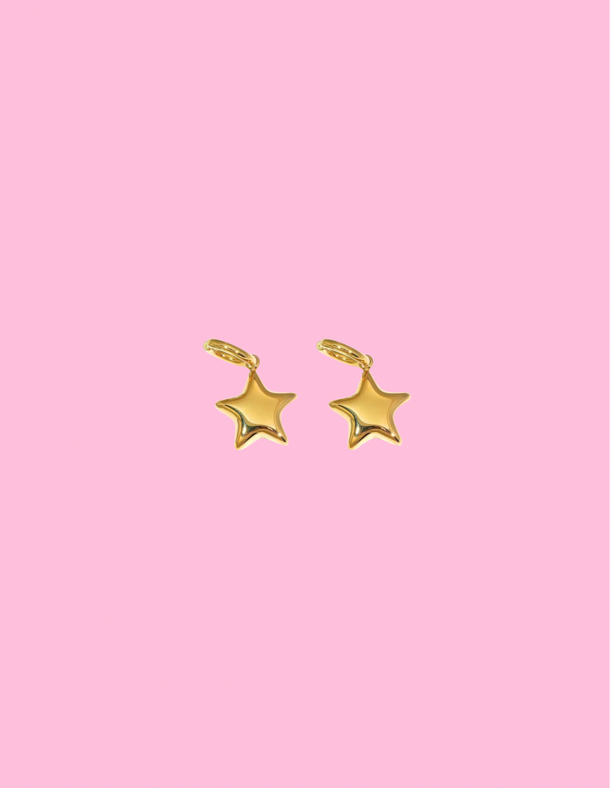 Gold Star Earrings