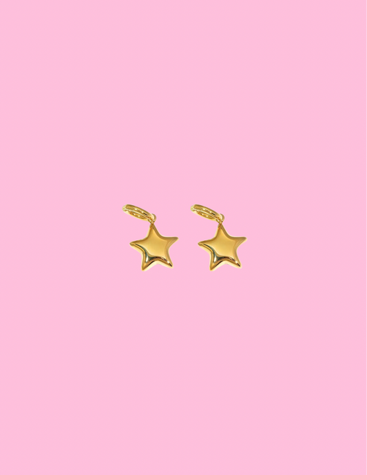 Gold Star Earrings