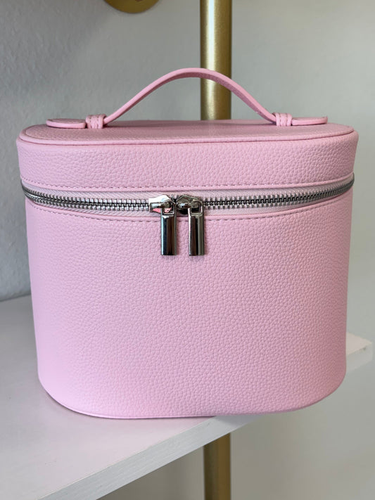 Pink Vanity Makeup Case