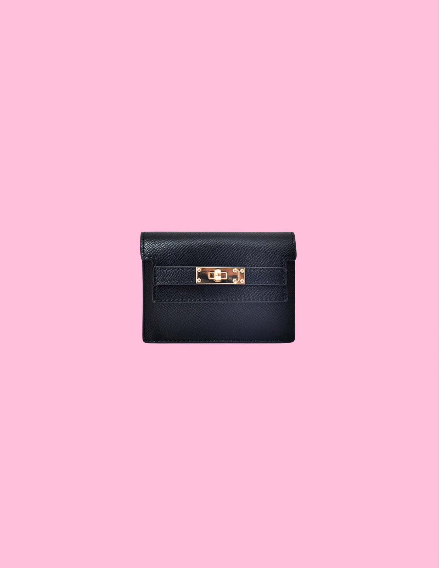 Black mini wallet