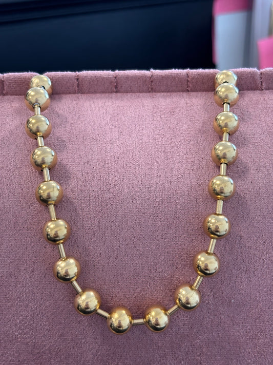 Gold Chunky Necklace