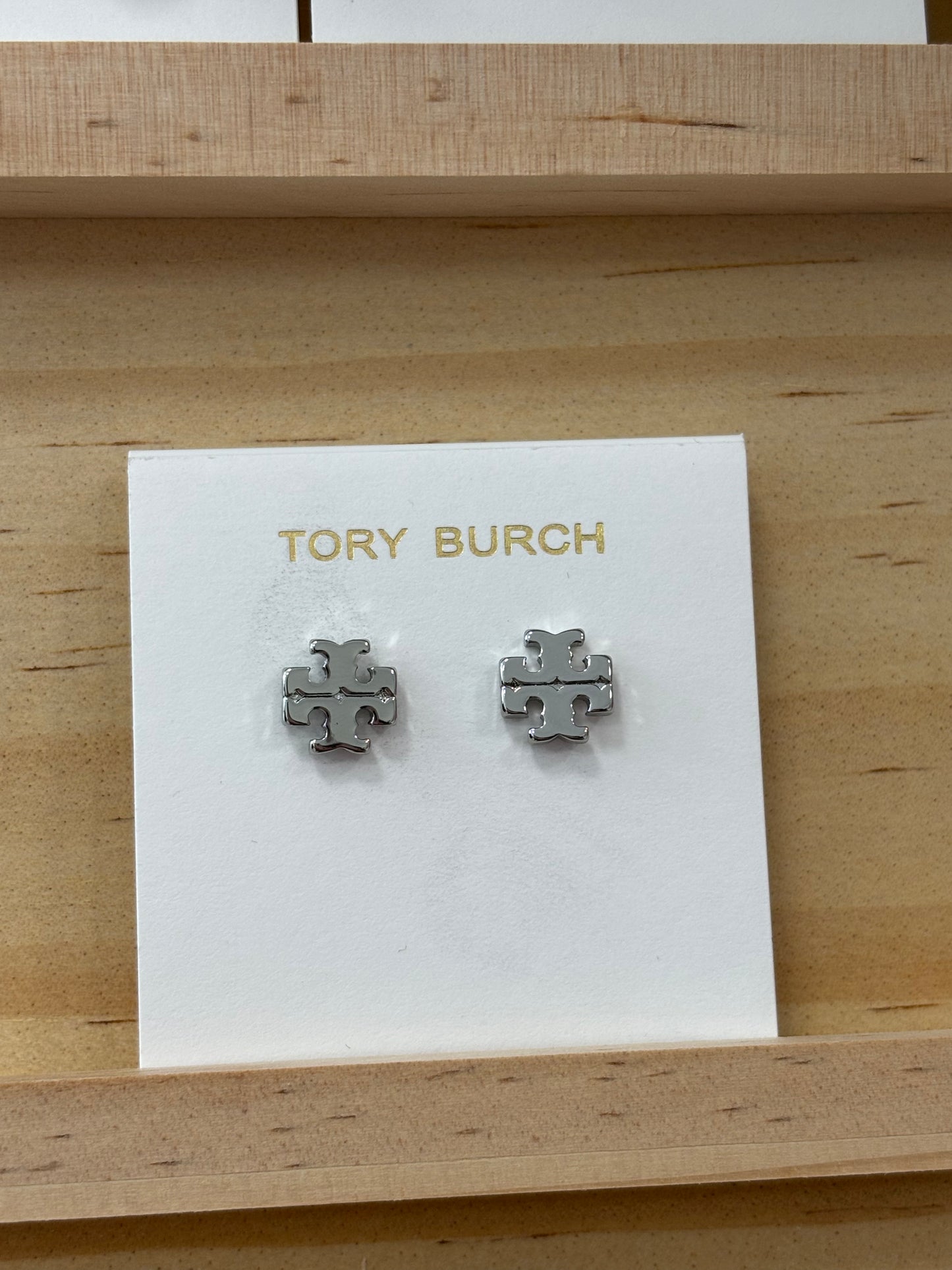 TB Plain earring (silver)