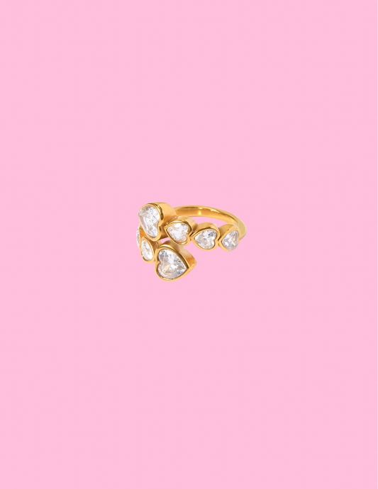 Heart Gold Ring