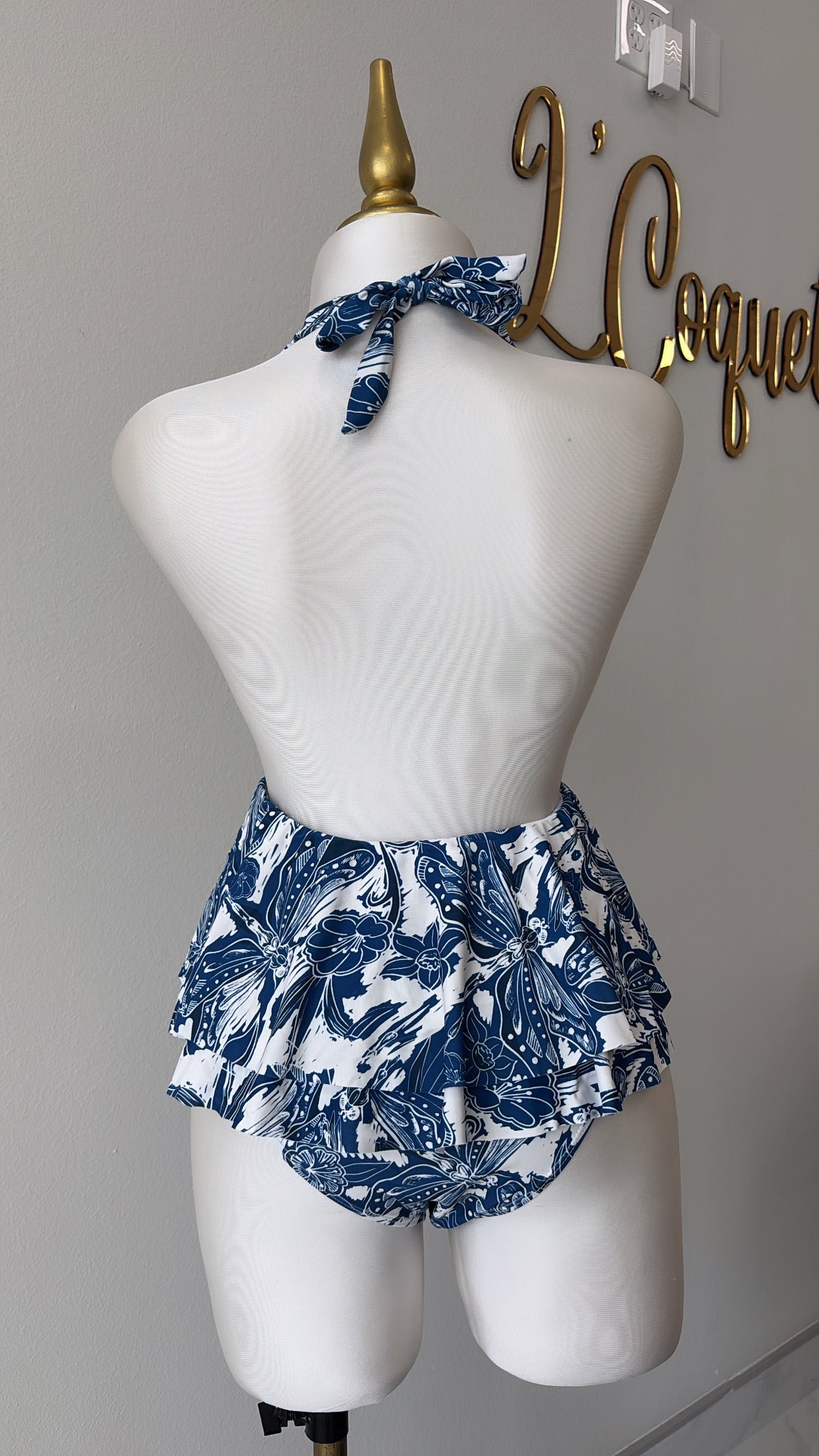 Two piece swimsuit set
