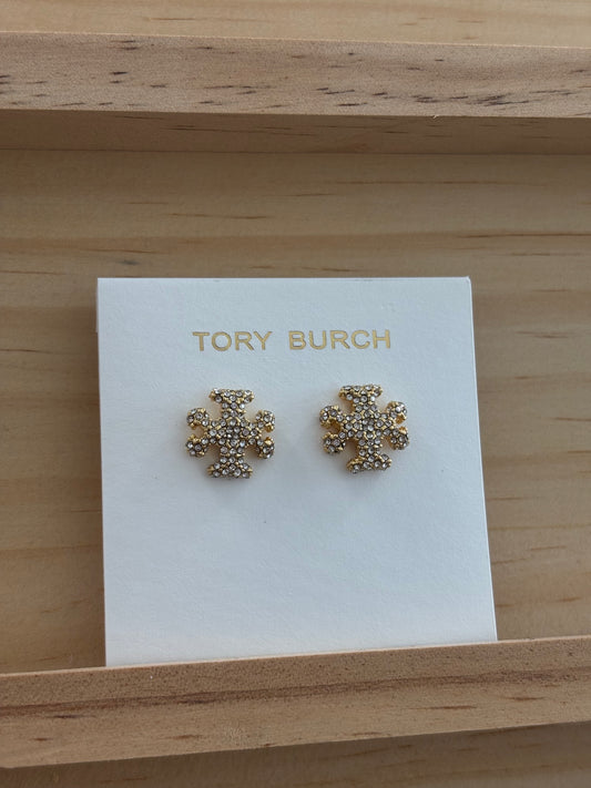 TB Rhinestone earrings