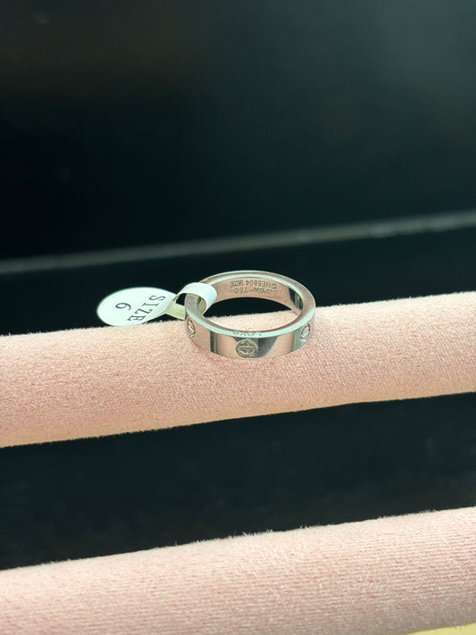 Love ring silver