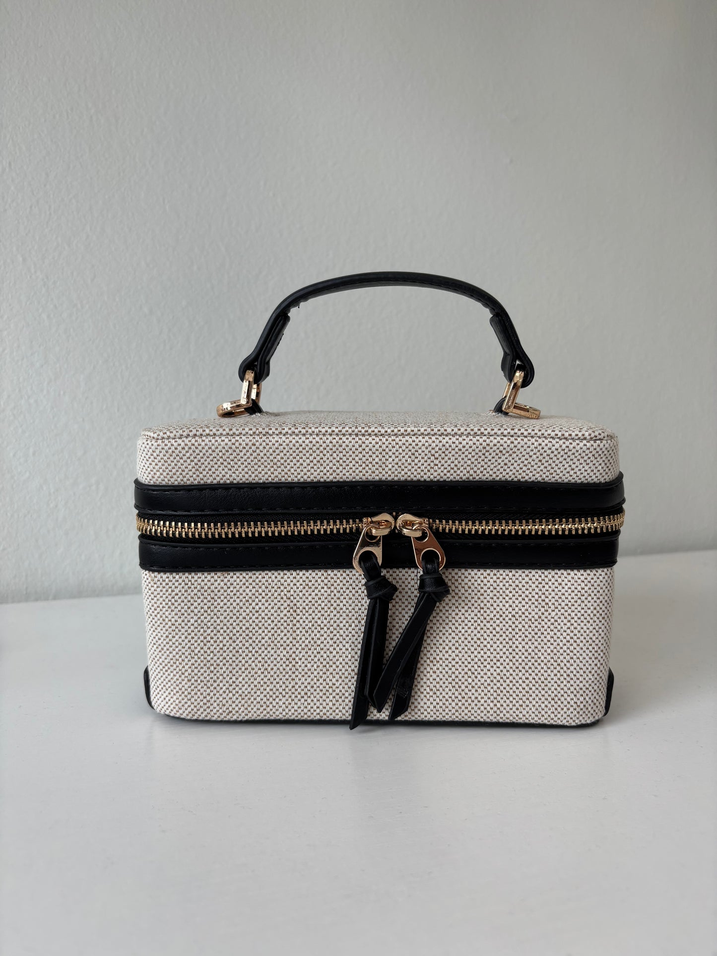 Black mini handbag