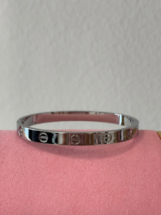 Cartier love bracelet (silver)