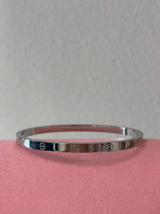 Cartier love bracelet thin (silver)