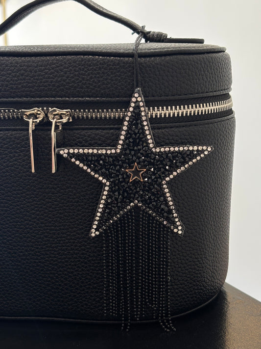 Black star charm