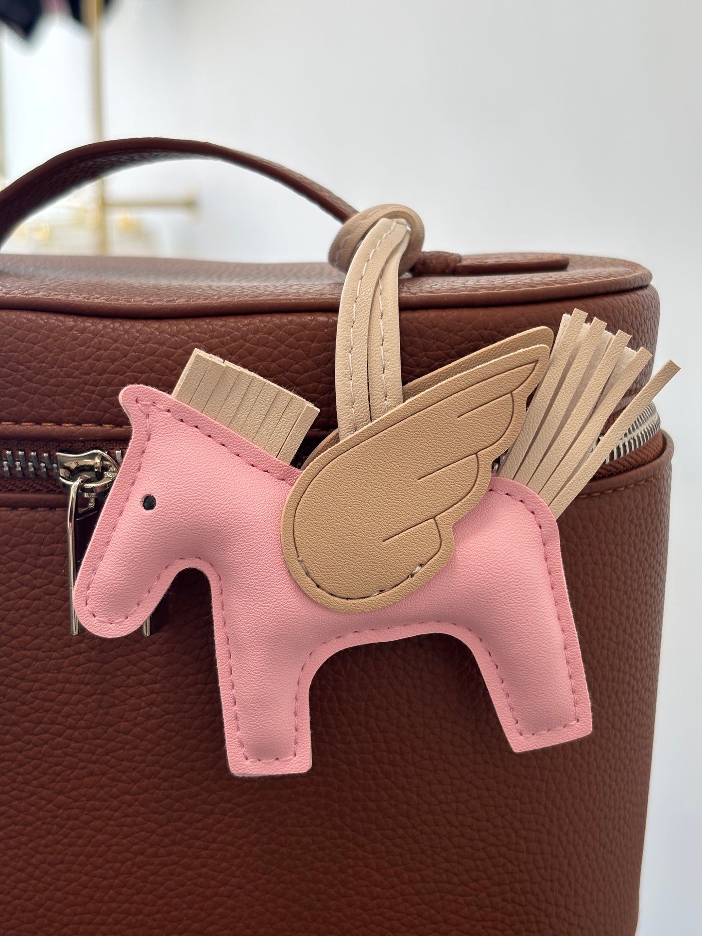 Pink horse charm
