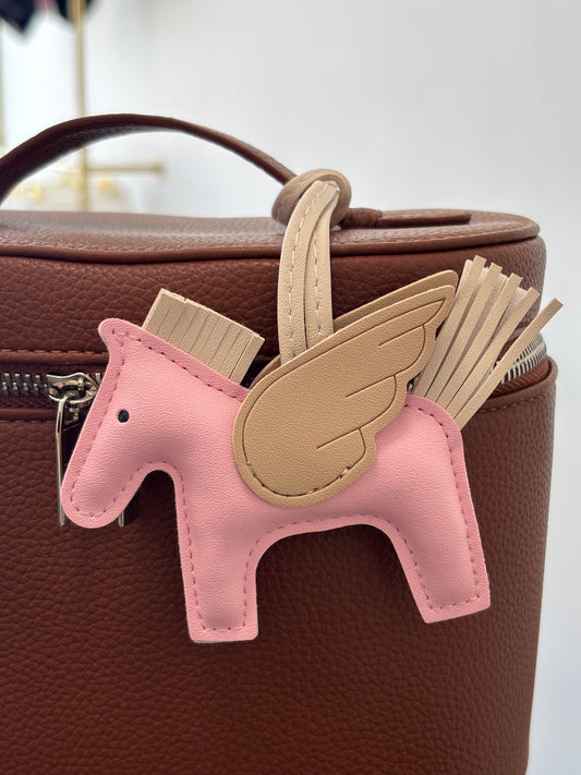 Pink horse charm